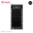 まつげエクステ プロ用 まつエク マツエクExtreme FLAT マットブラック 0.06mm (12列) Jカール Cカール Dカール エクストリームフラット MatteBlack メール便可 GLAMORIZE アンジェララッシュ D15