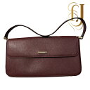 最安!【中古】BURBERRY ショルダーバッグ レザー ノバチェック ゴールド金具(4)