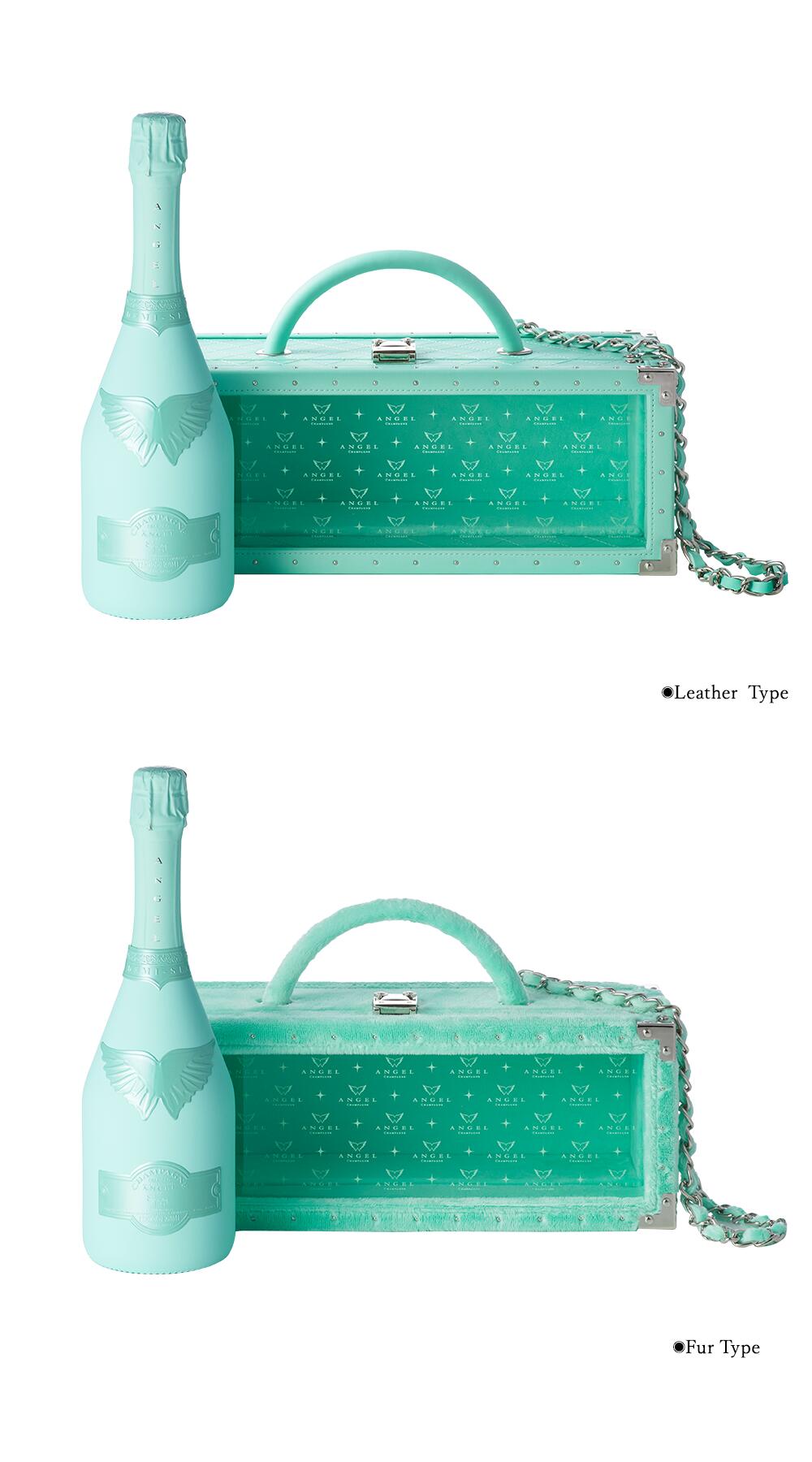 【夏季限定デザイン】ANGEL CHAMPAGNE Demi Sec Limited Summer エンジェル シャンパン ドゥミセック リミテッド サマー 12.5度 750ml 専用ケース 公式限定 無料ラッピング 正規品 高級 ギフト プレゼント お祝い バースデー 映え お酒 夏 限定 緑 送料無料 angelchampagne-10000020 ANGEL CHAMPAGNE サンプル画像2
