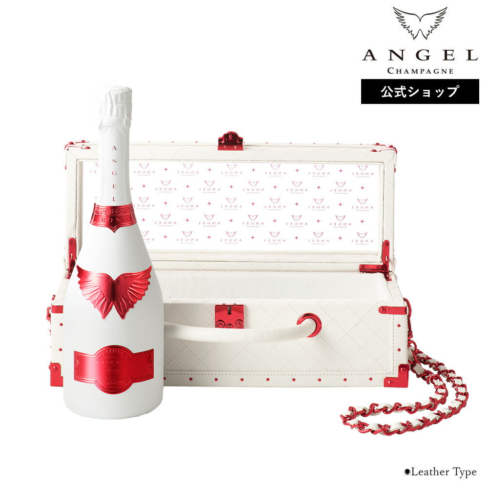 【公式限定ラッピング】ANGEL CHAMPAGNE NV Brut Rose White Holiday Edition Red エンジェル シャンパン ブリュット ロゼ ホワイト ホリデーエディション 12.5度 750ml 専用ケース 正規品 高級 ギフト ラッピング お返し お酒 送料無料