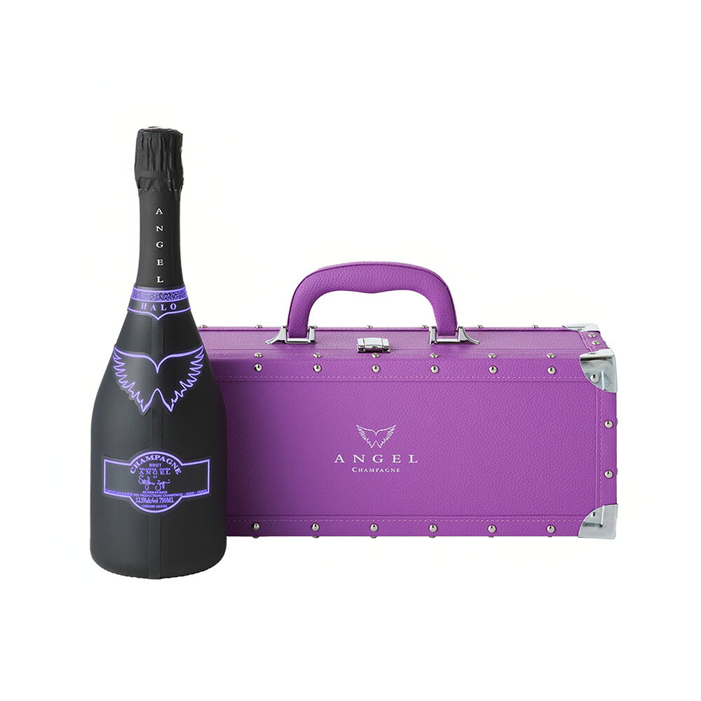 【公式限定ラッピング】ANGEL CHAMPAGNE HALO Purple エンジェル シャンパン ヘイロー パープル 12.5度 750ml 専用ケース 正規品 高級 ギフト プレゼント お祝い バースデー 映え お酒 エンジェルシャンパン 送料無料 angelchampagne-10000041 ANGEL CHAMPAGNE サンプル画像2