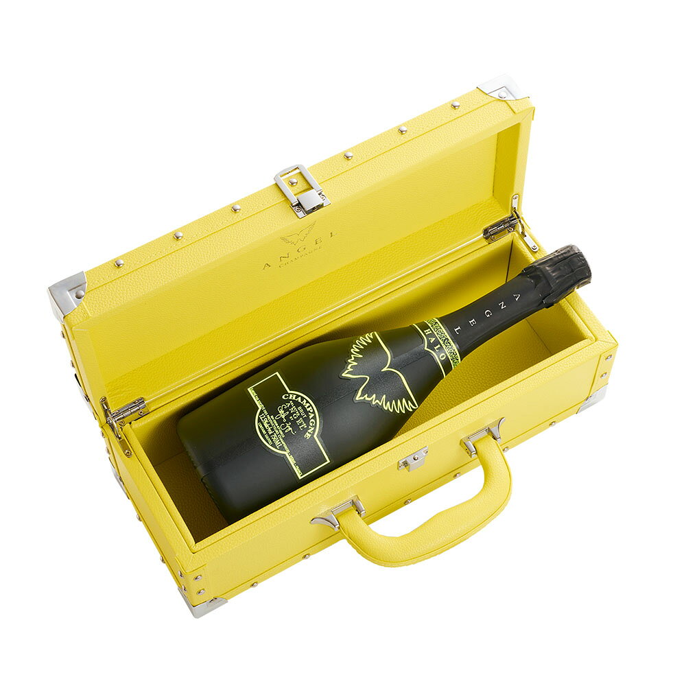 【公式限定ラッピング】ANGEL CHAMPAGNE HALO Yellow エンジェル シャンパン ヘイロー イエロー 12.5度 750ml 専用ケース 正規品 高級 ギフト プレゼント お祝い バースデー 映え お酒 エンジェルシャンパン 送料無料 angelchampagne-10000005 ANGEL CHAMPAGNE サンプル画像3