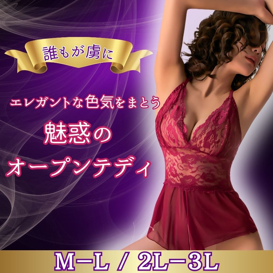 【20％OFF】＼最大2800円OFFクーポン有／セクシーランジェリー 大きいサイズ 過激 ...