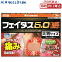 【350円OFFクーポン★7/26 01:59迄】【第2類医薬品】【ネコポス送料無料】フェイタス5.0 温感 大判サイズ (10枚入) フェイタス フェイタス5.0 大判 湿布 シップ 肩こり 筋肉痛 痛み 温感 大判サイズ 岡田 湿布 効果 肩こり 解