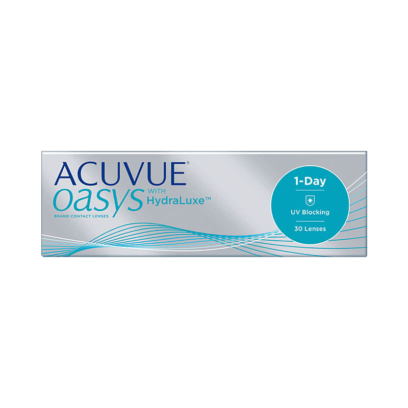 1day Acuvue Oasys ワンデーアキュビューオアシス (30枚入) HYDRALUXE ハイドラリュクス ワンデー オアシス ワンデーアキュビュー ワンデーコンタクト コンタクトレンズ クリアレンズ 透明 楽天 処方箋なし bc8.5 bc9.0 contact lens 近視 遠視