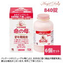 【第2類医薬品】【6箱+送料無料】命の母A (840錠) 命の母 女性ホルモン 更年期 女性保健薬 女性ホルモン イライラ 疲労倦怠 腰痛 乳房の張り 冷え症 むくみ 便秘 女性不調 更年期