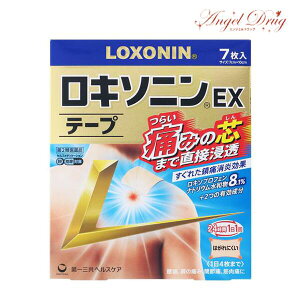 ★300円クーポン★【第2類医薬品】ロキソニンEXテープ (7枚) ロキソニン 湿布 シップ しっぷ 肩こり 腰痛 筋肉痛 冷感シップ 冷湿布 肩 腰の痛み ロキソニンEX ※セルフメディケーション税制対象商品