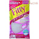 Fitty フィッティ シルキータッチ 耳ゴムふわり やや小さめ (7枚入) マスク 風邪予防 花粉 ...