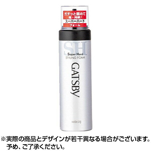 GATSBY ギャツビー スタイリングフォーム スーパーハード (185g) スタイリング剤 フォーム 雨の日 髪の毛 整える あほ毛 くせ毛