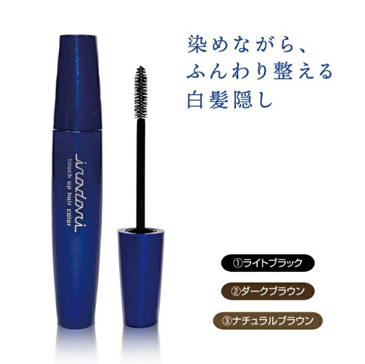 イリヤ irodori タッチアップヘアカラー 20mL 彩 イロドリ マスカラタイプ トステア配合 日本製 ヘアマスカラ 白髪 ヘアカラー イリヤコスメティクス IRIYA COSMETICS　美容室専売　美容室専売品　サロン専売　サロン専売品　イリヤ化学