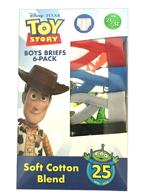 楽天Angelic　楽天市場店【輸入雑貨】COSTCOコストコ◆TOY STORY/トイストーリー [キャラクター ボーイズブリーフ BOYS BRIEF 6枚組（2T/3T）]◆ 海外雑貨 海外生活雑貨 インポート雑貨 海外グッズ 輸入ギフト インターナショナルグッズ 人気 おすすめ