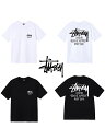 【輸入雑貨】ステューシー STUSSY STOCK DSM N.Y TEE　Tシャツ　半袖 並行輸入品 メンズ　レディース　ユニセックス　人気 おすすめ