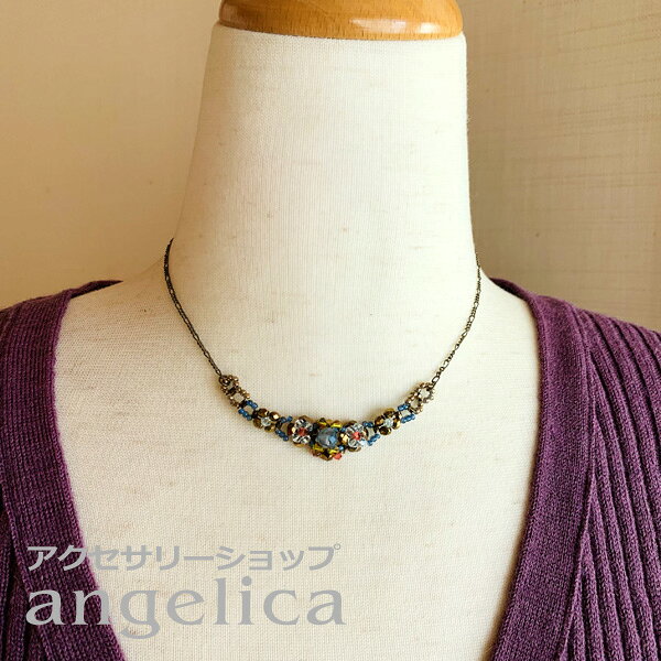 ビーズ アクセサリーキット マルチカラー スパイシー ネックレス