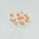 コーラル 本珊瑚 ビーズ 3-3.5mm アクセサリーパーツ