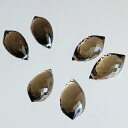 天然石 スモーキークォーツ シャンデリアブリオレットカット 11-12mm 1個 2個 粒売り 高品質 宝石質