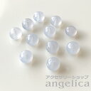 粒売り 天然石 ブルーカルセドニー ロンデルカット(ボタンカット)6-7mm 1個 高品質 宝石質