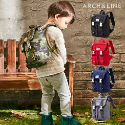 ARCH&LINE Utility Bag MINI キッズ リュック バックパック ベビー 子供 かばん バッグ カモフラ 迷彩 男の子 おしゃれ