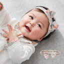 日本製 リバティ小花柄　ヘッドドレス リバティ LIBERTY 赤ちゃん ベビー かわいい ヘアバンド リボン ギフト 出産祝い 1
