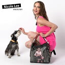 数量限定！NICOLE LEE ニコールリー CW16251 CAREER WOMAN レディース ワンショルダー トートバッグ キャリアウーマン クールビューティー ブラック ビーガンレザー ヴィーガン 30代 40代 20代 春夏秋冬 ニコルリー SDGs サステナブル 50代 60代 軽い 軽量 ギフト