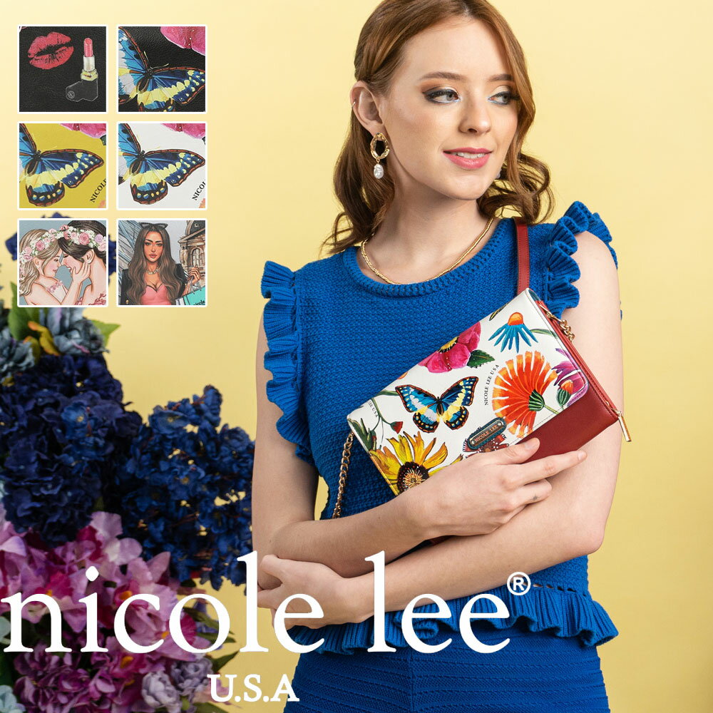 2024  AW NICOLE LEE ˥꡼ PRT7501 ǥ ۥХå  礭  Ģ 饹ȥץ  ݡ å ӡ 쥶  礭  ι ܥ˥ ĳ Ģ   ۥ