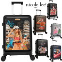 2025新作 数量限定 NICOLE LEE ニコールリー HC4020 レディース ニコル リー 20 インチ機内持ち込み キャリーバッグ 旅行 バック スー...