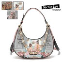数量限定 NICOLE LEE ニコールリー PRT16690 レディース 三日月バッグ ミニバッグ 小さめ 春夏秋冬 ビーガンレザー ヴィーガン 人気 30代...