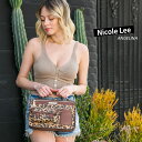 ニコールリー 数量限定 NICOLE LEE ニコールリー L16647 レオパード サッチェルバッグ レディース かちり ハンドバッグ ヒョウ柄 春夏秋冬 ビーガンレザー ヴィーガン 30代 40代 20代 サステナブル SDGs インスタ プレゼント 贈り物 旅行 ブラウン 海外