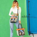 ニコールリー 数量限定　Nikky by nicole lee（ニッキー）NK12366 レディース 3点セット トートバッグ＋スモールハンドバッグ＋ラウンドファスナー長財布 ショルダー ビーガンレザー 30代 40代 20代 春夏秋冬 ENJOY EVERY MOMENT SDGs サステナブル 50代 60代 カーキ インスタ