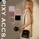 保証付 返品OK 日本正規代理店 2024 PIXY ACCS. ピクシーアックス DS230006 レディース コンパクトミニポーチ付 Motif 吐司包 シ...