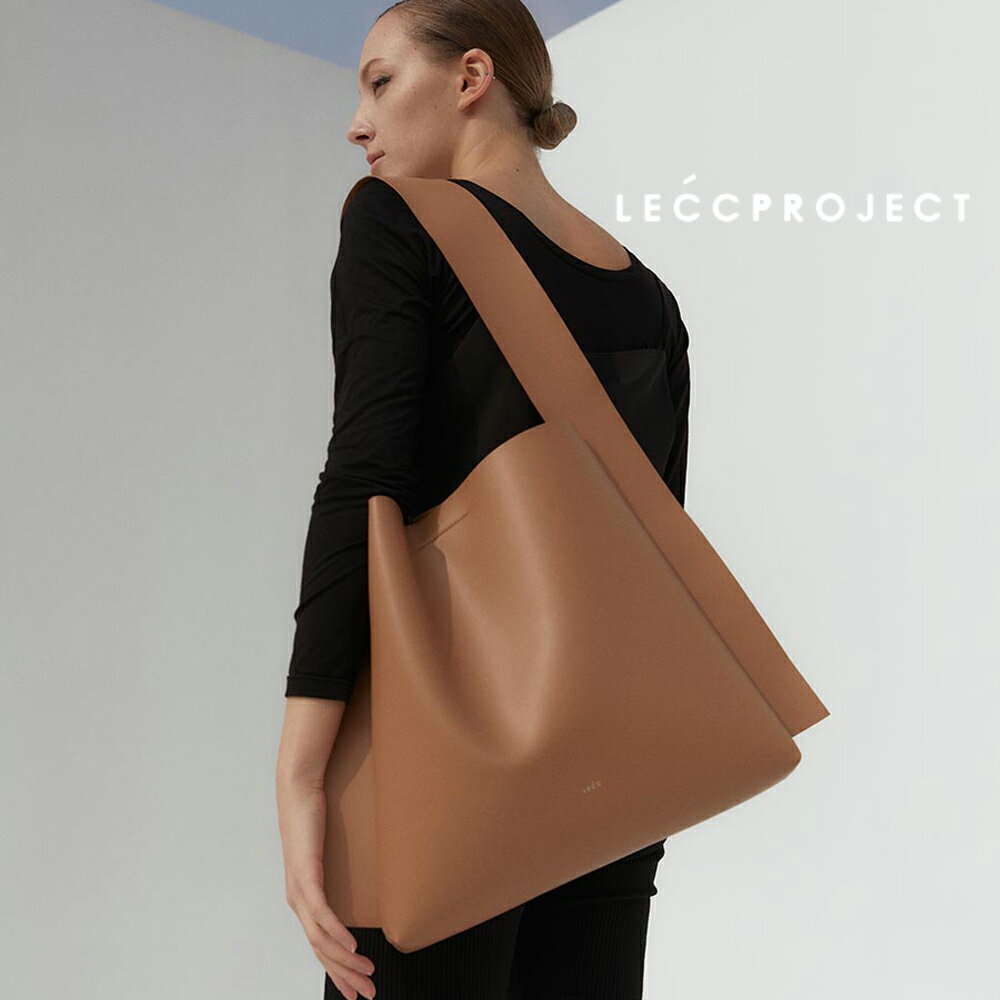 New brand for 2026! Guaranteed, returns accepted. LECC PROJECT (Rec Project) Japan's unreleased brand, authentic ARC BIG BUCKET Artificial Leather one-shoulder bag, tote bag, shoulder bag. Very popular, Korean style, fashionable, large capacity, perfect for commuting to work or school, single handle, formal or casual.