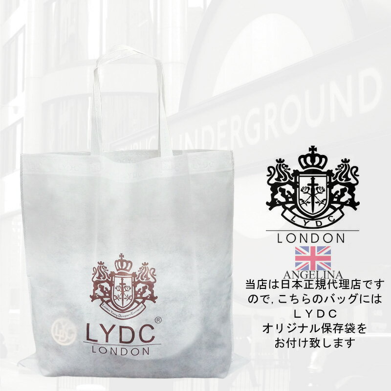 英国ブランドlydc Londonエルワイディーシーロンドン日本正規代理店 L3031asos掲載 Bag スカラップハートクラシカルショルダーバッグ バック イギリスかばん正規品インポートセレクトショップインバッグレディースチャーム ゴールド 大人可愛いフェミニン レトロクラシカル