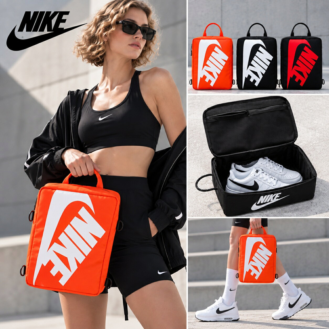 未使用品 NIKE 肩掛けAJ1 US3XL 楽天市場】nike エアジョーダン（カラーレッド）（バッグ・小物