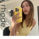 2025新色!日本未入荷 正規品 保証付き 2025 ロード スキン RHODE SKIN ヘイリービーバー summer lip case シリコンスマホケース リップケース リップティントケース iPhone ケース ケンダル カイリー 30代 40代 20代 50代 instagram 海外セレブ レモンイエロー 黄色