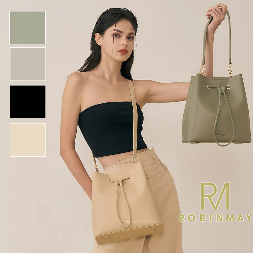 保証付 返品OK 正規品 ROBINMAY ロビンメイ WB075 Sinking heart shoulder bag レディース 巾着 ハンド..