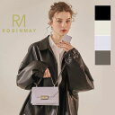 保証付 返品OK 正規品 2024 ROBINMAY ロビンメイ C283 Black Mirror Crossbody Bag レディース RMロゴ クラシカ...