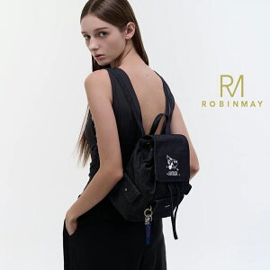 保証付 返品OK 2025新作 ROBINMAY×Disney Fantasia ロビンメイ 台湾 正規品 ZD004 魔法師ミッキーシリーズ レディース デニム 巾着 フラップタイプ リュックサック バックパック リュックバッグ 刺繍 85周年記念 ディズニーコラボ ミッキーマウス フラッグチャーム付き