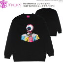 クーポン配布中/ ミシカ トレーナー mishka クルーネックスウェット PEACE LOVE BONGOS CREWNECK SWEAT/