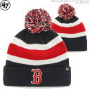 お買い得クーポン配布中/ 47 ビーニー レッドソックス ニットキャップ メンズ フォーティーセブン ブランド RED SOX BREAKAWAY '47 CUFF KNIT NAVY/