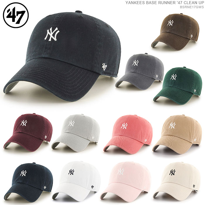 クーポン配布中/ 47 キャップ ヤンキース キャップ バックベルト メンズ フォーティーセブン ブランド YANKEES BASE RUNNER 039 47 CLEAN UP/