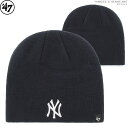 47 ビーニー ヤンキース ニットキャップ ストリート ニット帽 メンズ フォーティーセブン ブランド YANKEES BEANIE KNIT/