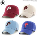 クーポン配布中/ 47 キャップ フィリーズ キャップ ストラップバック メンズ フォーティーセブン ブランド PHILLIES COPERSTOWN CLEAN UP/