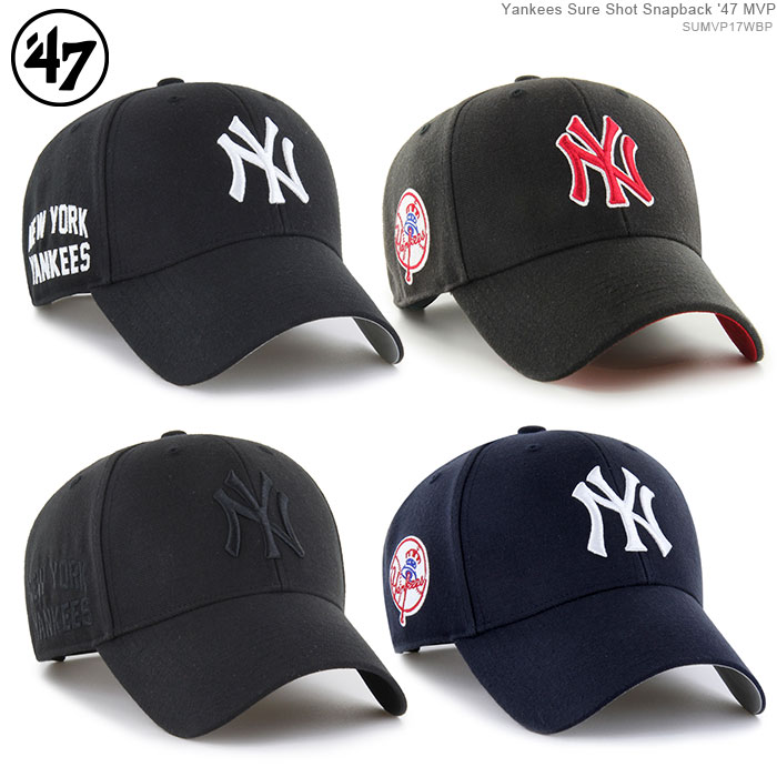 47 キャップ ヤンキース スナップバック メンズ フォーティーセブン ブランド Yankees Sure Shot Snapback '47 MVP/