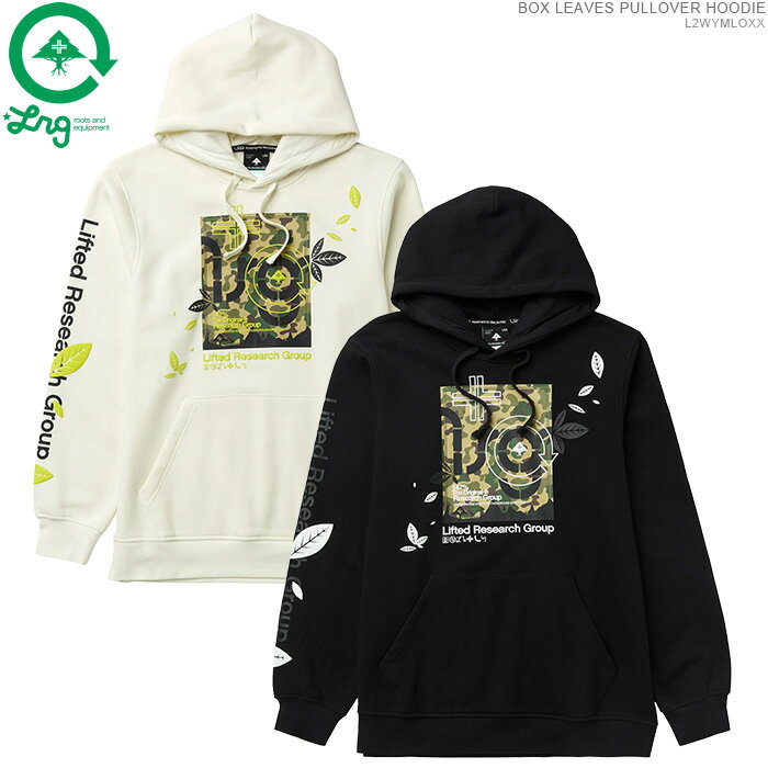 クーポン配布中/ LRG パーカー エルアールジー プルオーバー BOX LEAVES PULLOVER HOODIE ストリート/