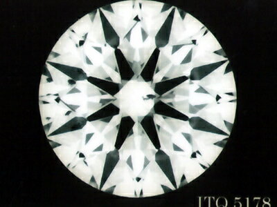 ダイヤモンドルース0.319ct F-SI1-3EX-H&C(中央宝石研究所鑑定書付)