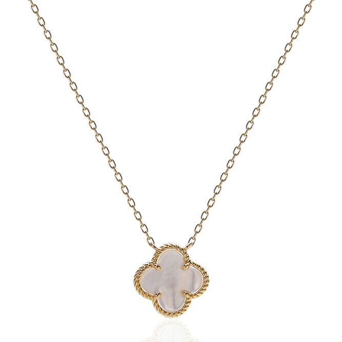 K18白蝶貝ネックレス(S)