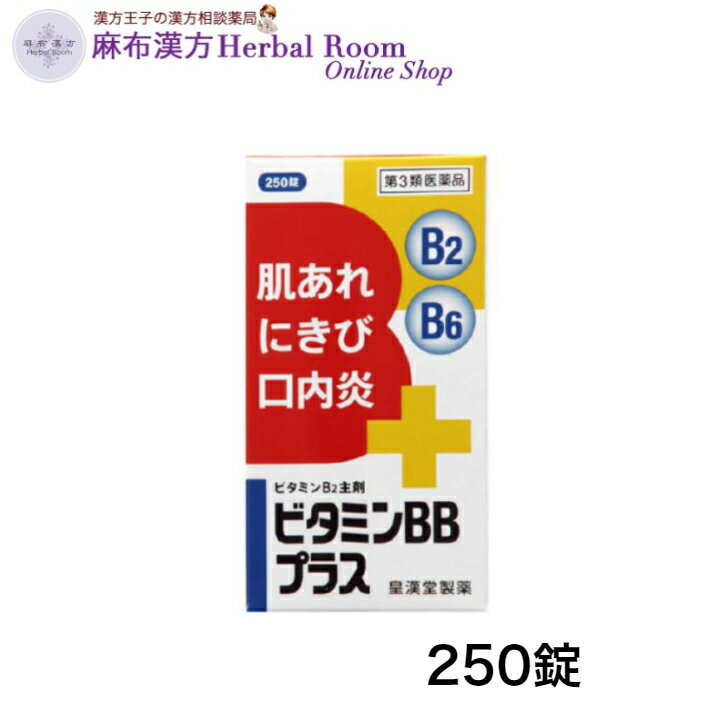 【第3類医薬品】 ビタミンBBプラス 250錠 「クニヒロ」 皇漢堂製薬