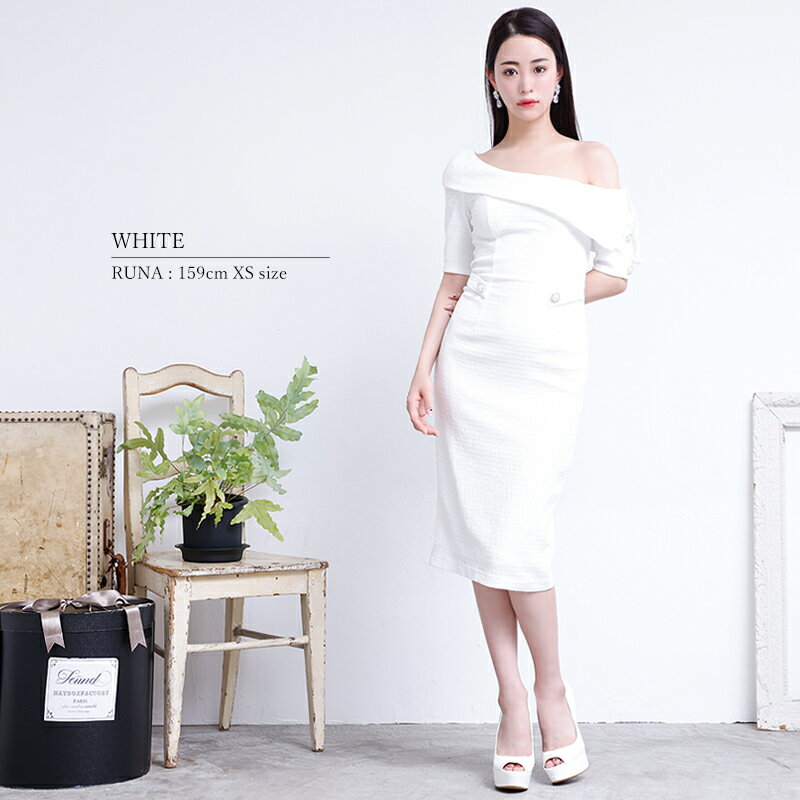 57％OFF！【★公式限定スペシャルプライズ★】AngelR [エンジェルアール] スリーブ / ビジュー / 高級感 / キラキラ / タイトミニドレス / ビジュー / 細い / パーティー / キャバクラ / キャバ嬢 / キャバドレス / バストクロス