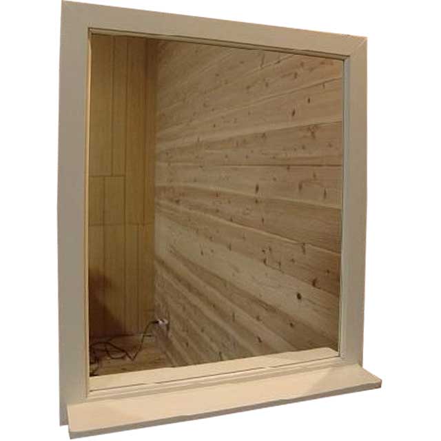 棚付きミラー アンティークホワイト w50d9h60cm 木製 ひのき ハンドメイド オーダーメイド