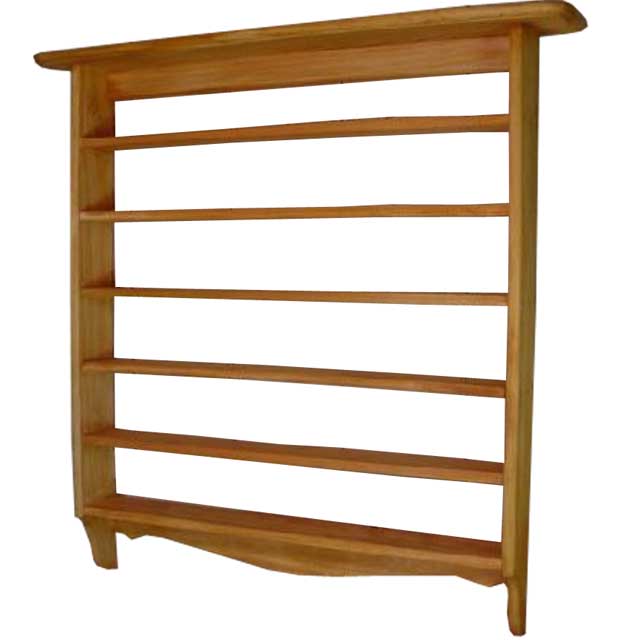 ナチュラル 木製コレクションシェルフ（53×8×53cm） オーダーメイド