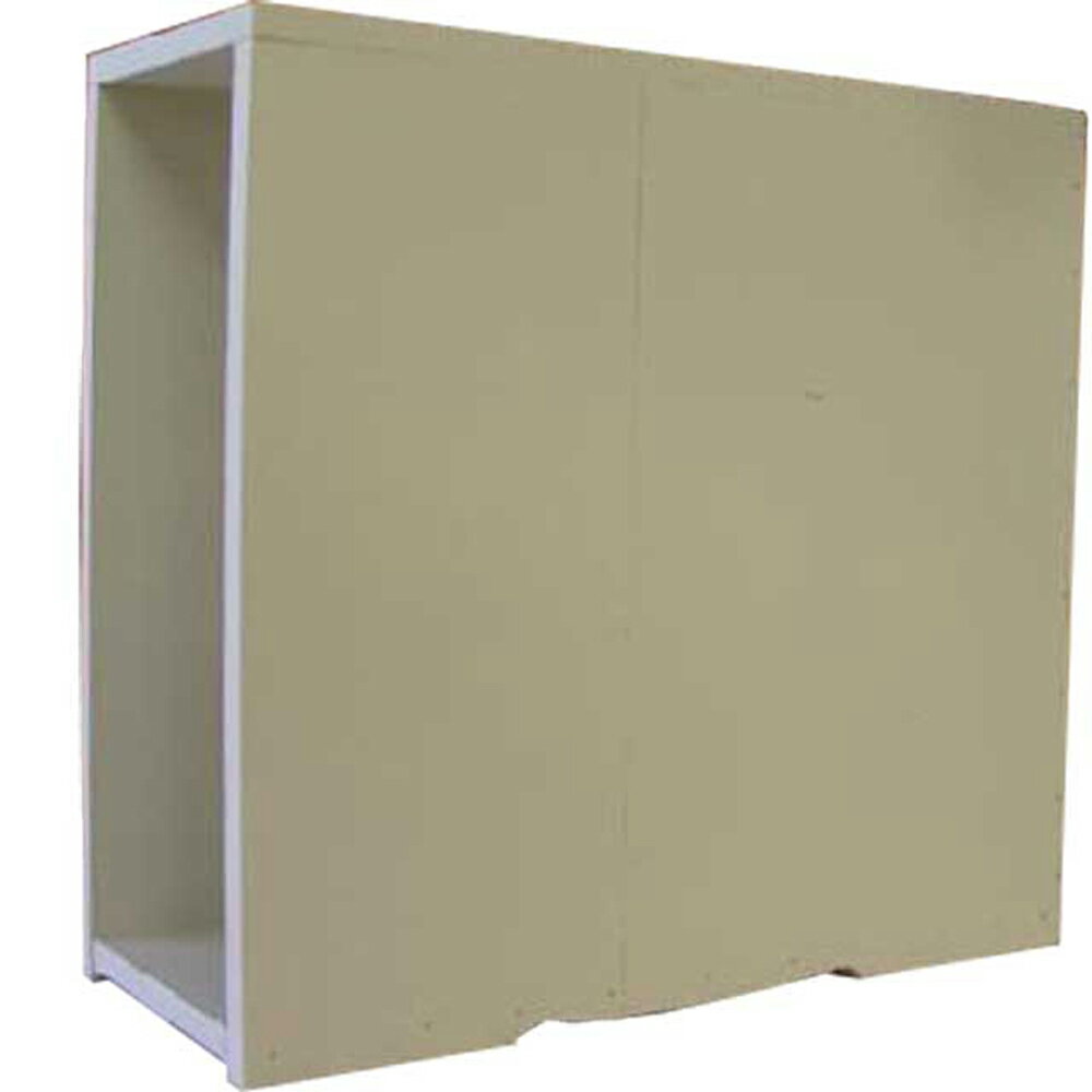 木製ボックス 収納箱 置き型タイプ 16×38×36cm アンティークホワイト 木製 ひのき ハンドメイド オーダーメイド